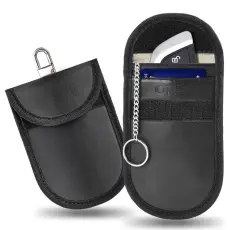 Tech-Protect - Tech-Protect Faraday Cage RFID-Blockerande Nyckel Skal – Svart