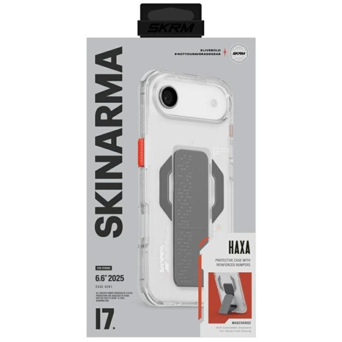 Skinarma - Skinarma iPhone Air Mobilskal MagSafe Haxa - Transparent
