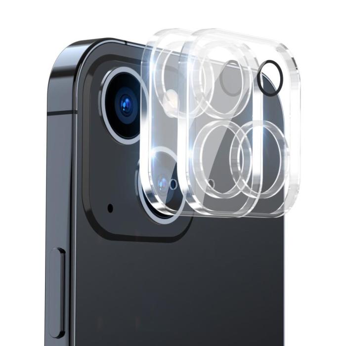 OEM - [2-PACK] iPhone 14 Kameralinsskydd i Härdat Glas