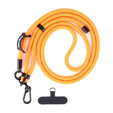 A-One Brand - Crossbody Mobilrem Lanyard Justerbar 7mm - Orange