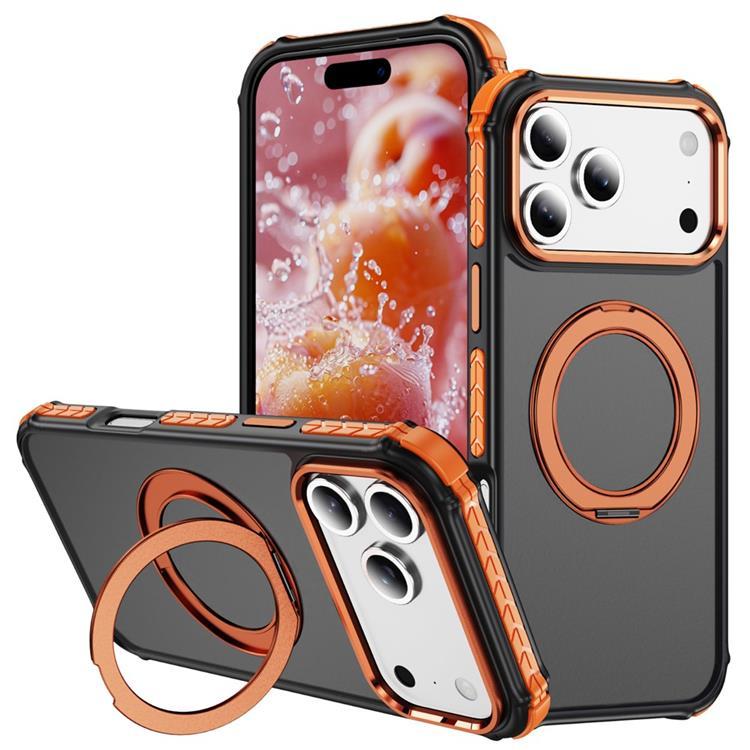 iPhone 17 Pro Mobilskal MagSafe Skin Touch - Orange | 2353 | AlltMobil