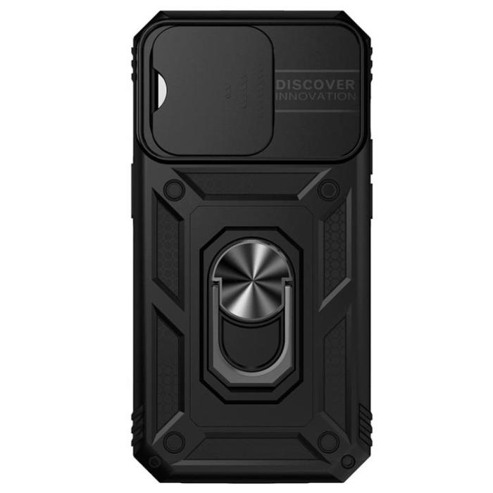 OEM - iPhone 14 Pro Skal Ringhållare Kickstand - Svart