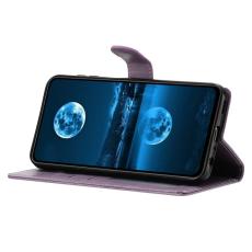 OEM - Samsung Galaxy A57 Pl&aring;nboksfodral Konstl&auml;der St&auml;llfunktion - Lila