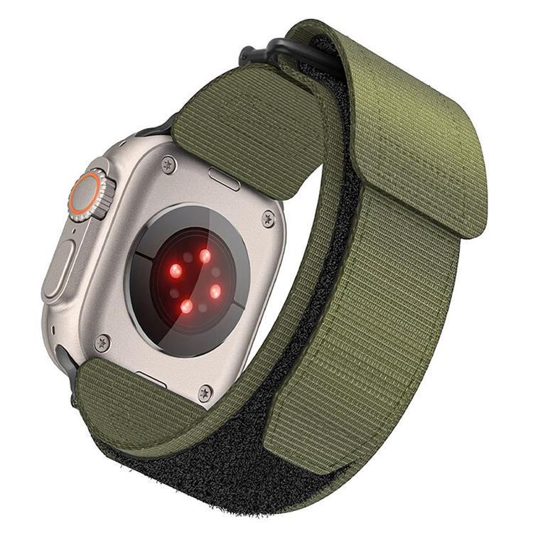 Forcell Apple Watch (38/40/41mm) Armband Nylon - Grön | 5123 | AlltMobil