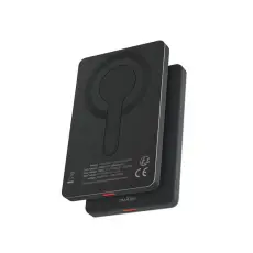 Maxlife - Maxlife Trådlös Powerbank 5000mAh 20W Magnetisk PD - Svart