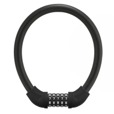 Rockbros - Rockbros Cykell&aring;s med 5-siffrig kod St&aring;lvajer 85 cm RKS870-BK - Svart