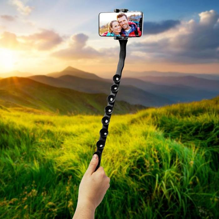 Celly - Celly Snake Flexibel selfie-stick - Svart