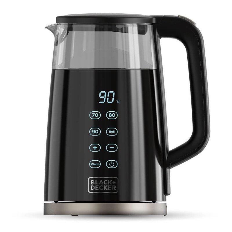 BLACK+DECK Vattenkokare Glas Svart 1,7L