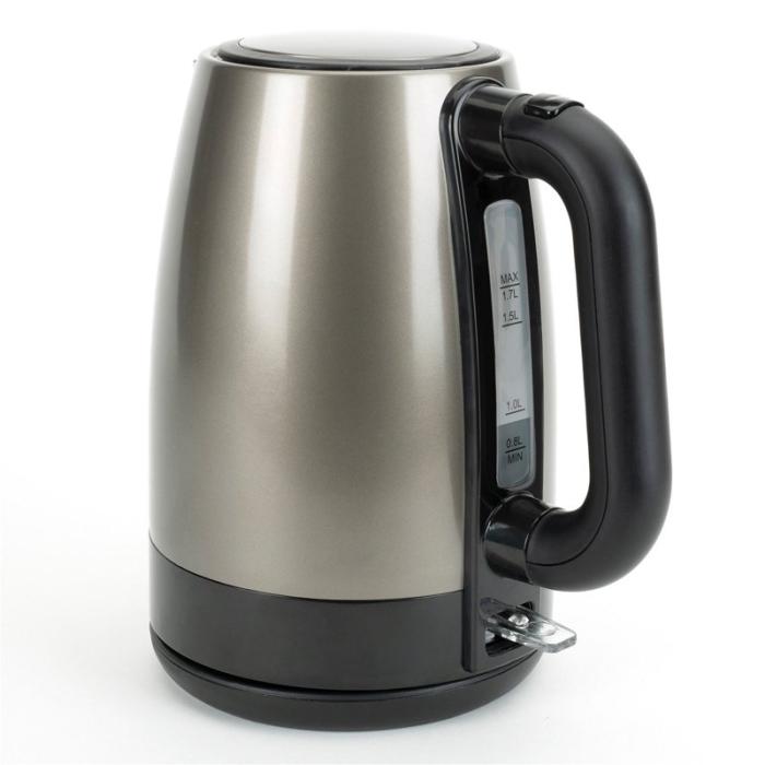 BLACK+DECK - BLACK+DECK Vattenkokare 2200W 1,7L Borstat Rostfritt Stål