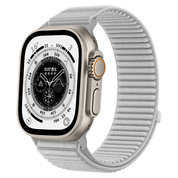 Apple Watch 4/5/6/7/8/9/10/SE (38/40/41/42mm) Armband Nylon | 5123 | AlltMobil