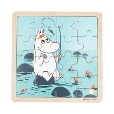 MOOMIN - MOOMIN Pussel 16 Pcs Wooden Puzzle Fishing