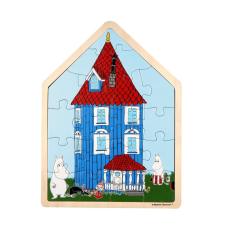 MOOMIN - MOOMIN Pussel 19 Pcs Wooden Framed Puzzle House