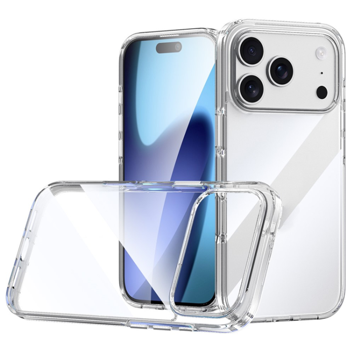 SULADA - SULADA iPhone 17 Pro Mobilskal Crystal TPU+PC - Clear