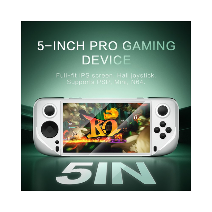 OEM - Handhållen Spelkonsol med 5-tums Skärm och Android med 64 GB-kort - Svart