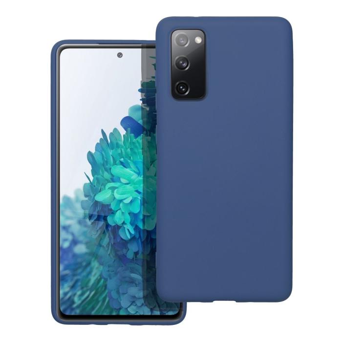 Forcell - Galaxy S20 FE Skal Forcell Silikon Lite Mjukplast - Blå