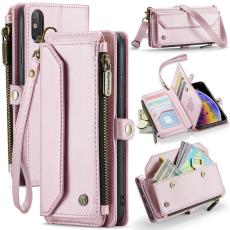 Caseme - CASEME Pl&aring;nboksfodral Konstl&auml;der f&ouml;r iPhone XS Max med kortfack - Rosa