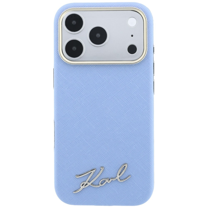 KARL LAGERFELD - Karl Lagerfeld Mobilskal För iPhone 18 Pro/17 Pro Magsafe Saffiano Small Script