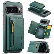 DG.MING - DG.MING M5 Series Mobilskal till Google Pixel 9 Pro XL Konstl&auml;der Gr&ouml;n