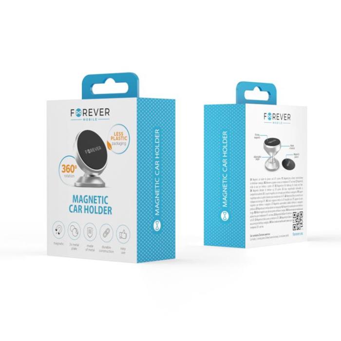 Forever - Forever Magnetisk Bilhållare MH-280 - Silver