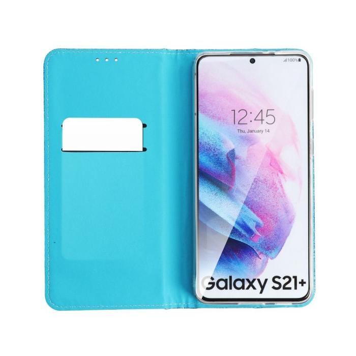 UTGATT1 - Forcell Galaxy S21 Plus Fodral Shining - Ljusblå
