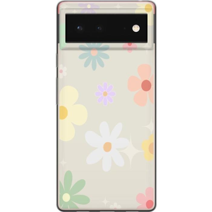 iSecrets - Mobilskal till Google Pixel 6 med fejdande blommor