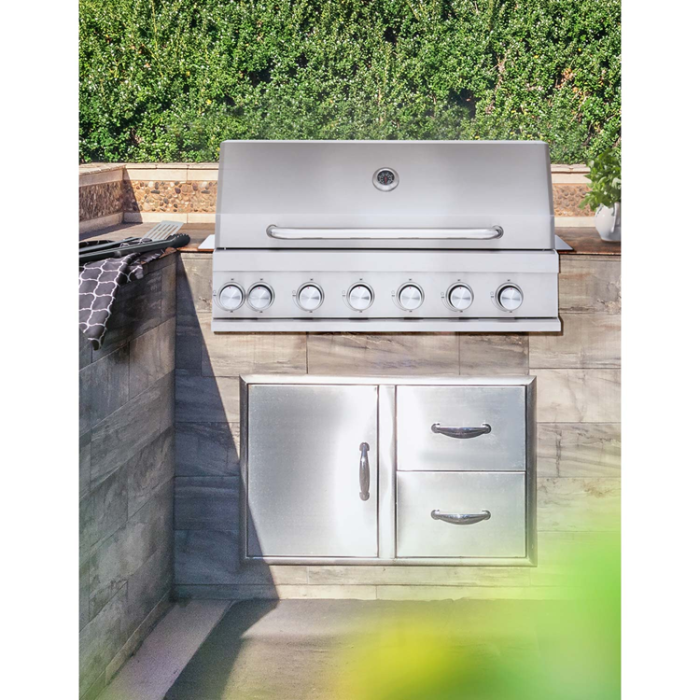 Mustang - Mustang Gasolgrill Jewel 6 built-in