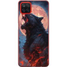 iSecrets - Mobilskal till Samsung Galaxy A12 med Ylande varg