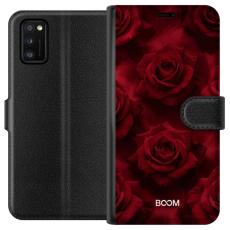 iSecrets - Pl&aring;nboksfodral till Samsung Galaxy A41 med Crimson Rose