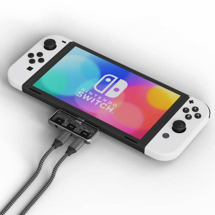 Satechi - Satechi Mobile XR Hub med ljud - rymdgrå