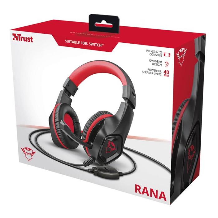 UTGATT1 - TRUST GXT 404R Gaming Headset Nintendo Switch