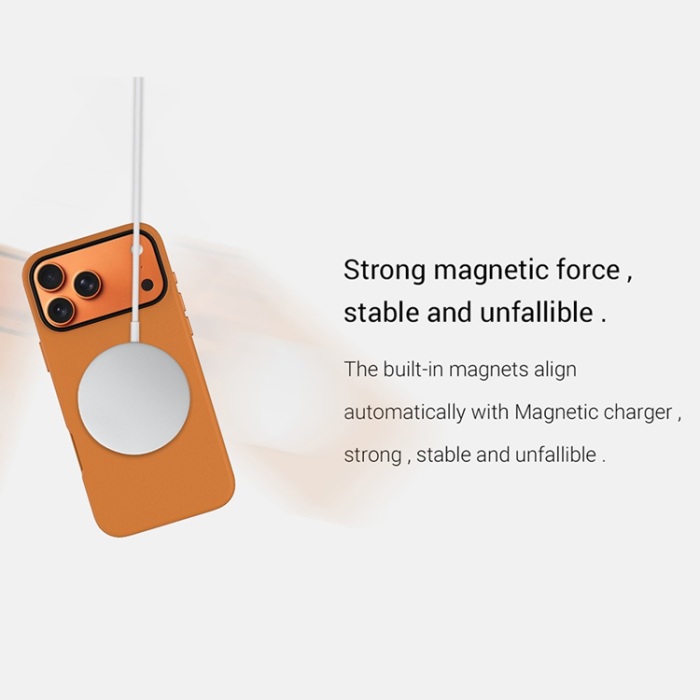 KZDOO - KZDOO iPhone 17 Pro Max Mobilskal MagSafe PU + PC Shockproof