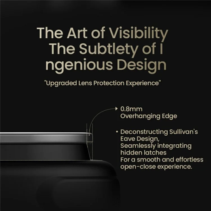 Nillkin - Nillkin Xiaomi 15 Mobilskal MagSafe Linsstativ - Svart