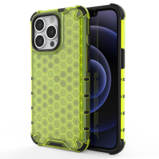 OEM - iPhone 13 Pro Mobilskal Honeycomb Armor - Grön