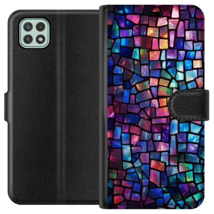 iSecrets - Plånboksfodral till Samsung Galaxy A22 5G med Disco