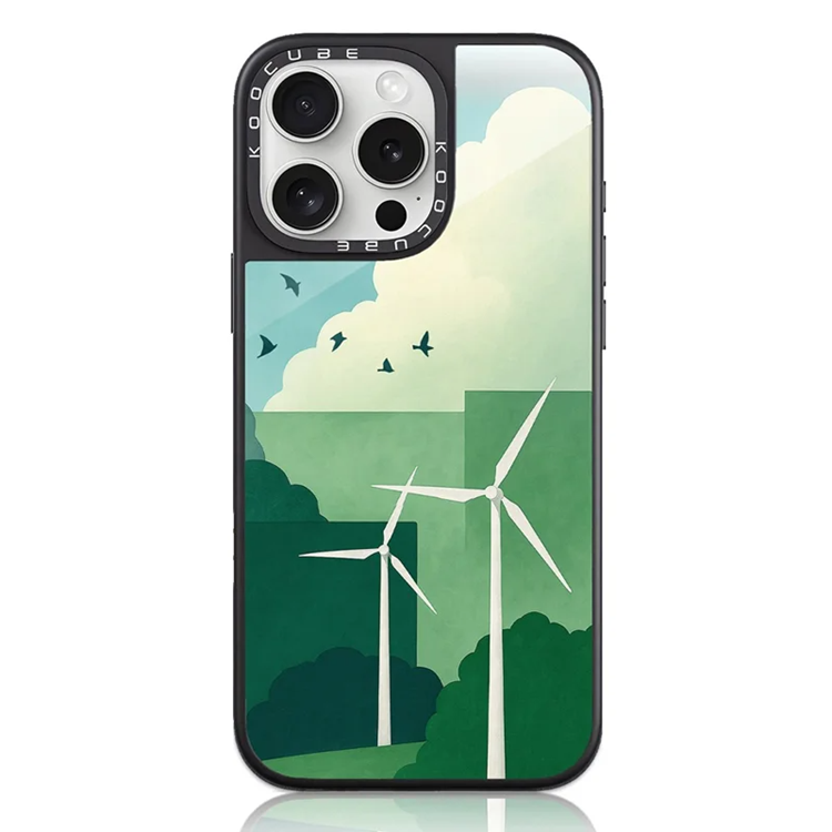 iPhone 15 Pro Max Mobilskal MagSafe Aluminium Silikon (Style R) | 2353 | AlltMobil