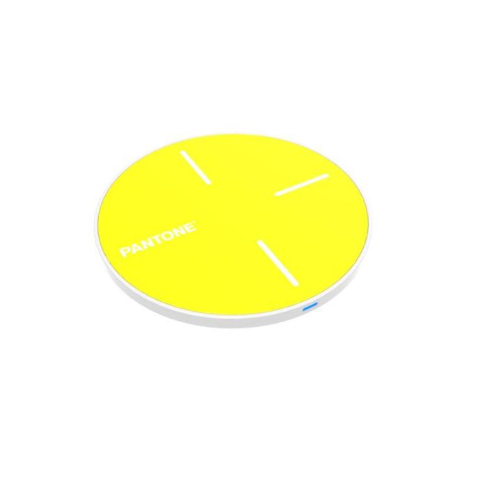 PANTONE - Pantone Trådlös Laddare Qi 15W 102C PT-WC009 - Gul