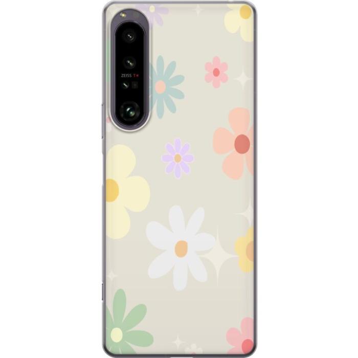 iSecrets - Mobilskal till Sony Xperia 1 IV med fejdande blommor