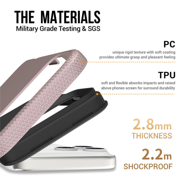 A-One Brand - iPhone 17 Pro Max Mobilskal MagSafe Protective TPU+PC