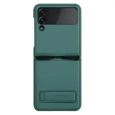 Nillkin - Nillkin Galaxy Z Flip 4 Skal Qin - Grön