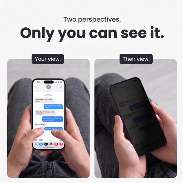 Tech-Protect - [2-Pack] Tech-Protect Härdat Glas Skärmskydd för iPhone 18 Pro Spy Plus