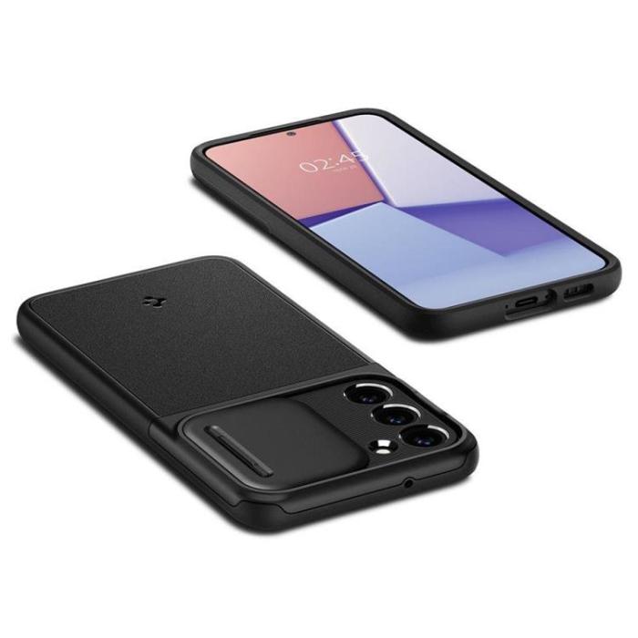 Spigen - Spigen Galaxy S23 Plus Skal Optik Armor - Svart