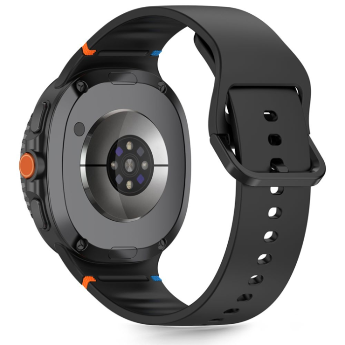 Tech-Protect - Tech-Protect Galaxy Watch 8 (40/44/46mm) Armband Silikon - Svart