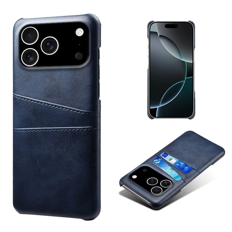 iPhone 17 Pro Mobilskal Korthållare Dual - Blå | 2353 | AlltMobil