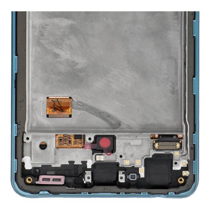 OEM - SAMSUNG A72 Skärm med LCD-display A725F ServicePack - Blå