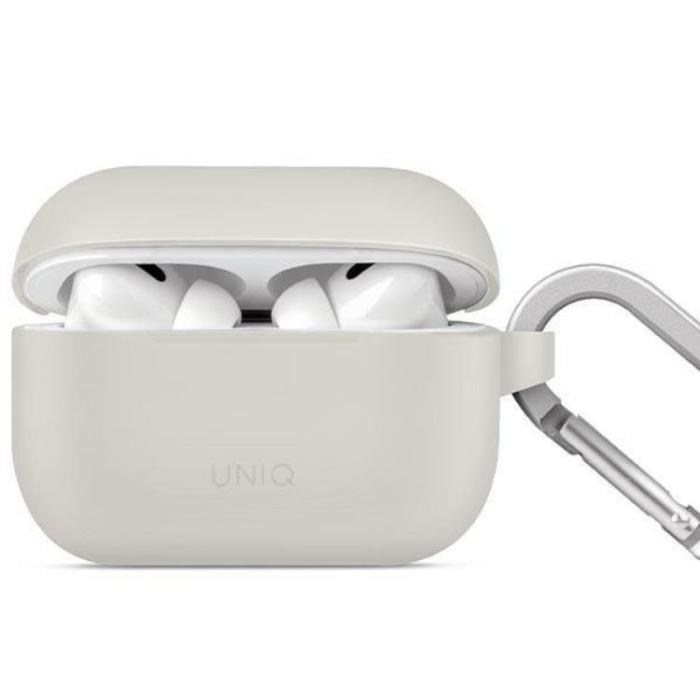 UNIQ - Uniq Airpods Pro 2 Skal Silicone Vencer - Chalk Grå