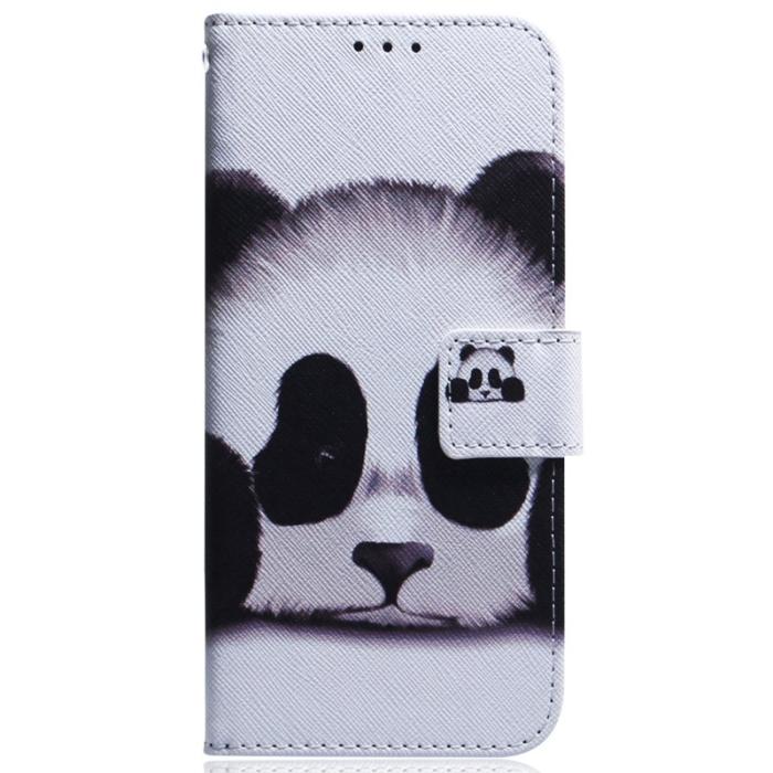 OEM - Samsung Galaxy S26 / S26 Pro Plånboksfodral Mönstertryck Konstläder - Panda
