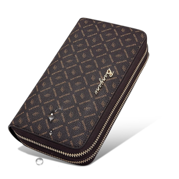 BANYANU - BANYANU Plånbok för Dam Lång Double Zipper N9012