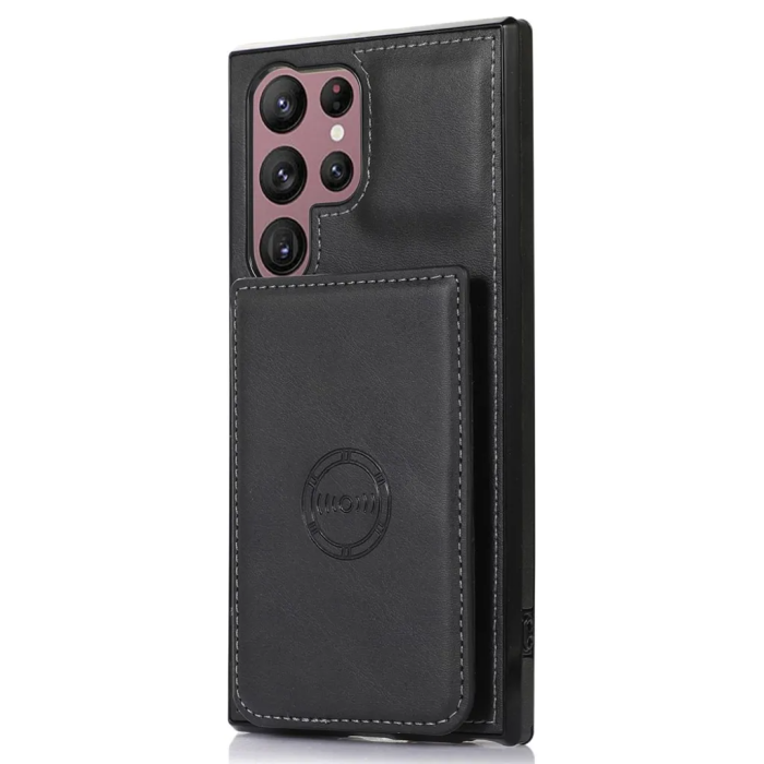 OEM - Galaxy S23 Ultra Plånboksfodral - Svart