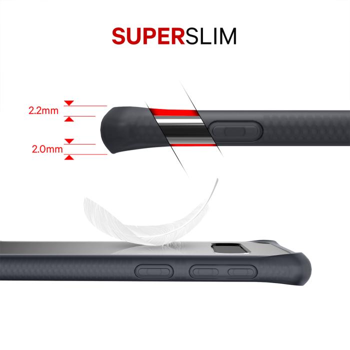 UTGATT4 - ItSkins HYBRID MKII Skal till Samsung Galaxy S10 Plus - Svart
