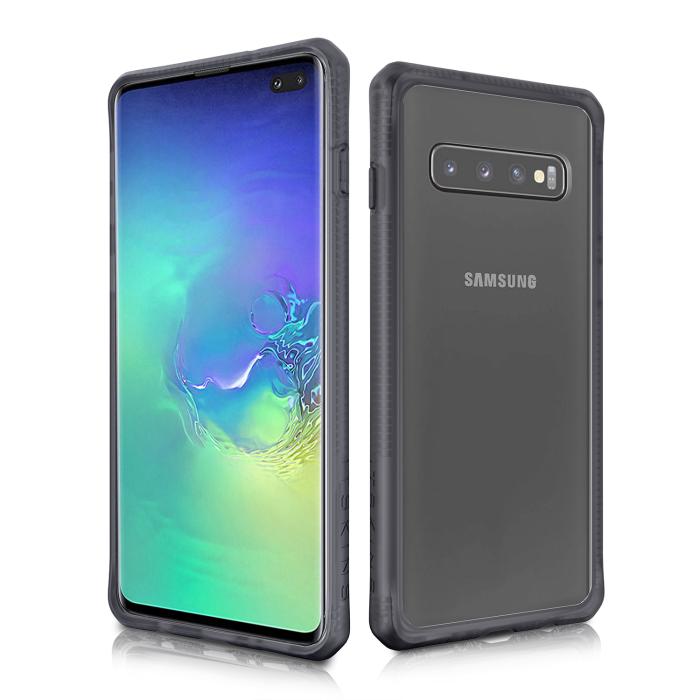 UTGATT4 - ItSkins HYBRID MKII Skal till Samsung Galaxy S10 Plus - Svart